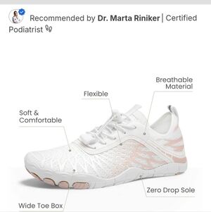 Hike, Barefoot Athletic Shoe, New With Tags And In Package,  Size10 Women